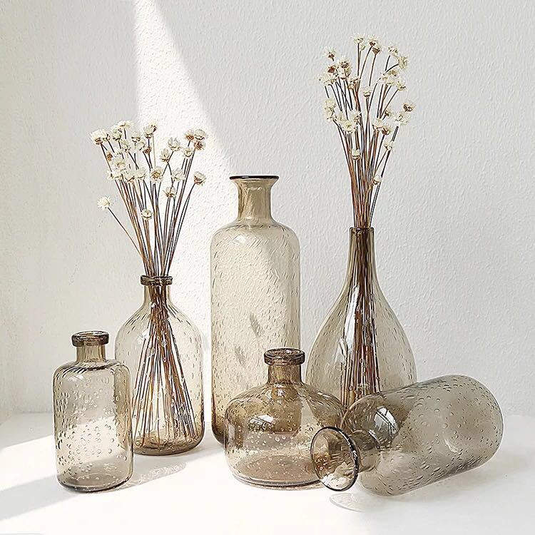 Bubble Glass Vase Home Decoration Vase Decoration