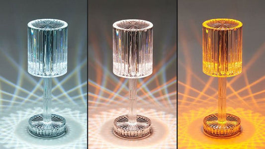 New Crystal Table Lamp Hotel Decoration Diamond Romantic Warm Led For Home Decor Romantic Gift Night Light