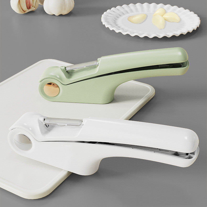 Manual Garlic Press Household Kitchen Gadgets | ABS Stainless Steel Kitchen Tool