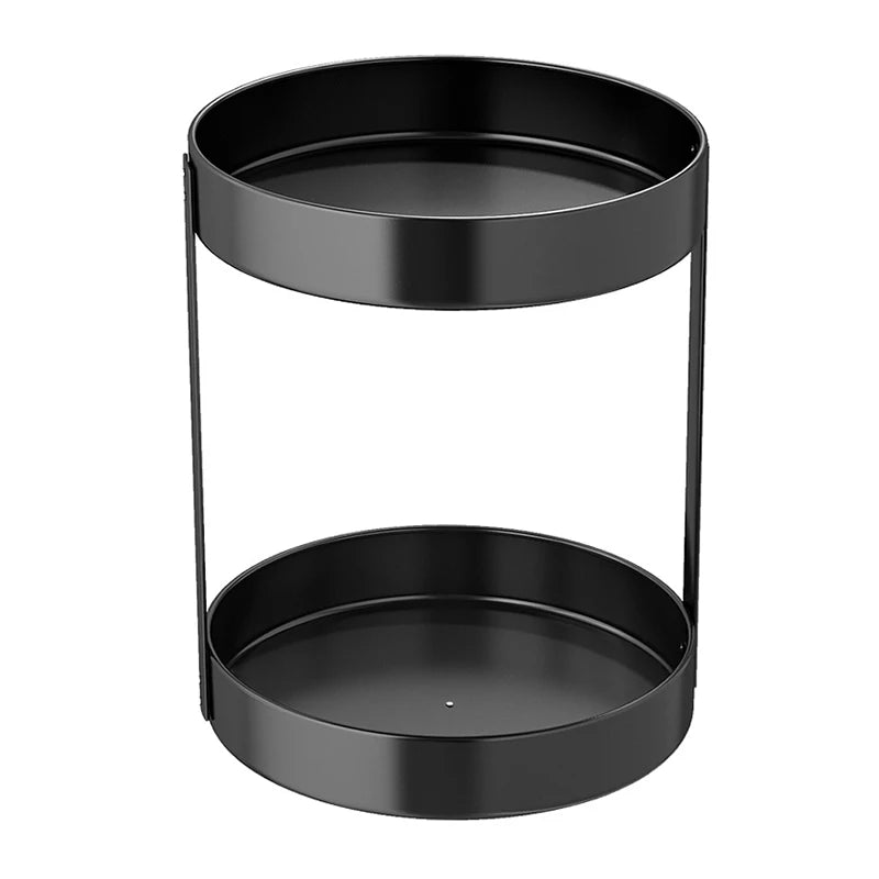 360° Rotating Spice Rack Organizer | Multi-Purpose Storage Tray