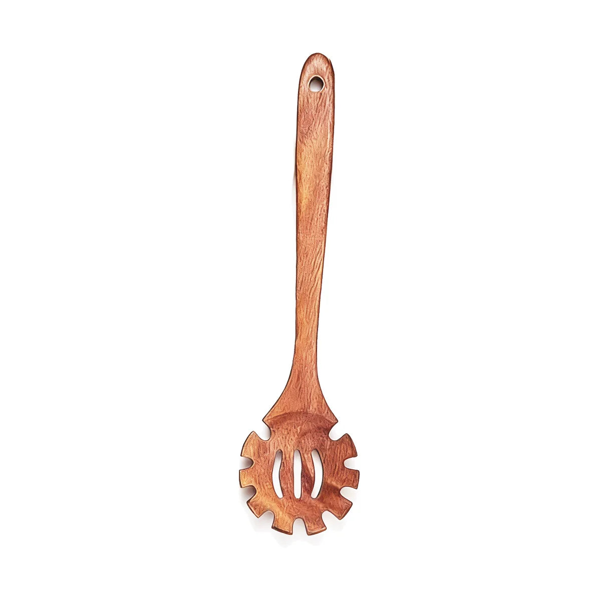 10-Piece Teak Wooden Cooking Utensils Set | Natural Wooden Kitchen Spoons & Spatulas