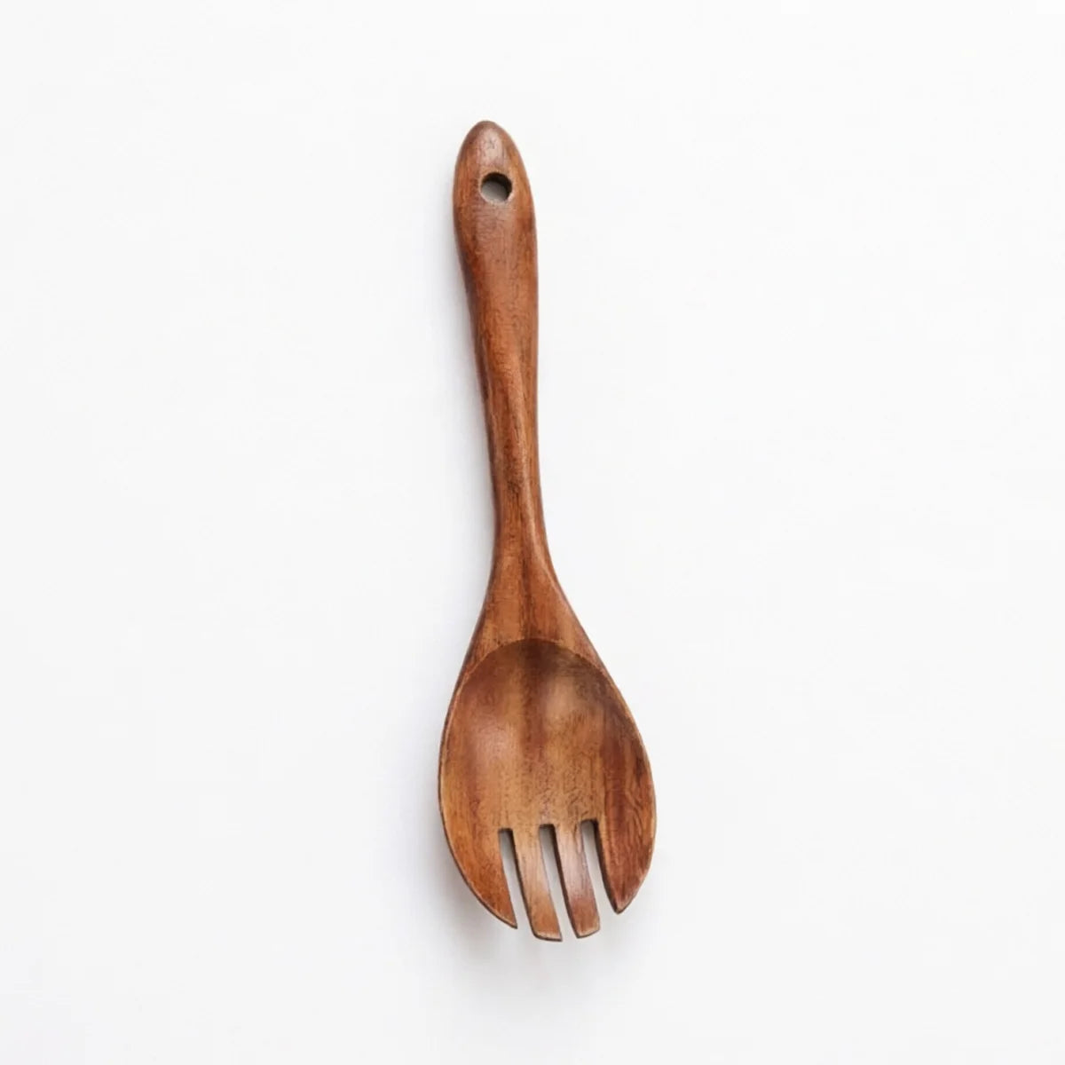 10-Piece Teak Wooden Cooking Utensils Set | Natural Wooden Kitchen Spoons & Spatulas