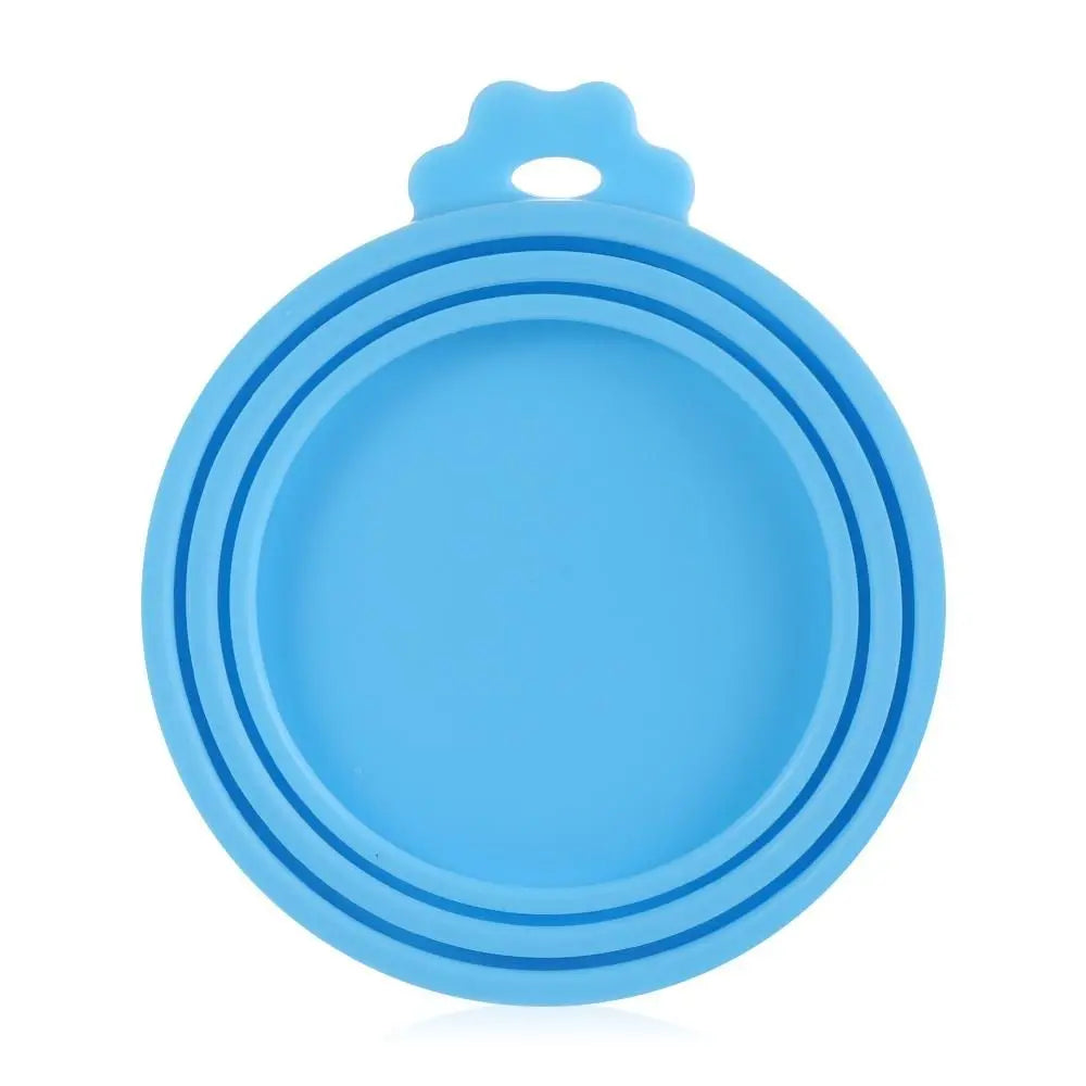 3-in-1 Reusable Silicone Can Lid | Airtight Food & Pet Can Cover