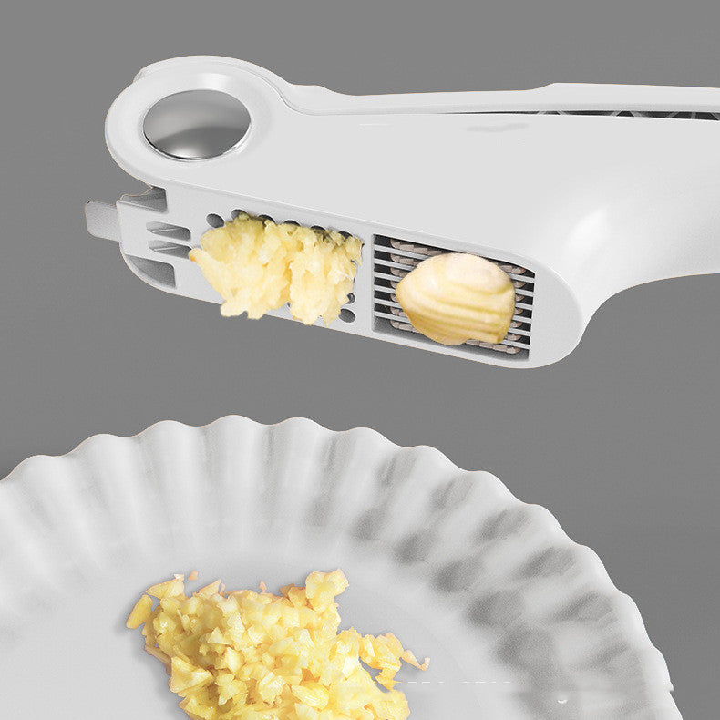 Manual Garlic Press Household Kitchen Gadgets | ABS Stainless Steel Kitchen Tool